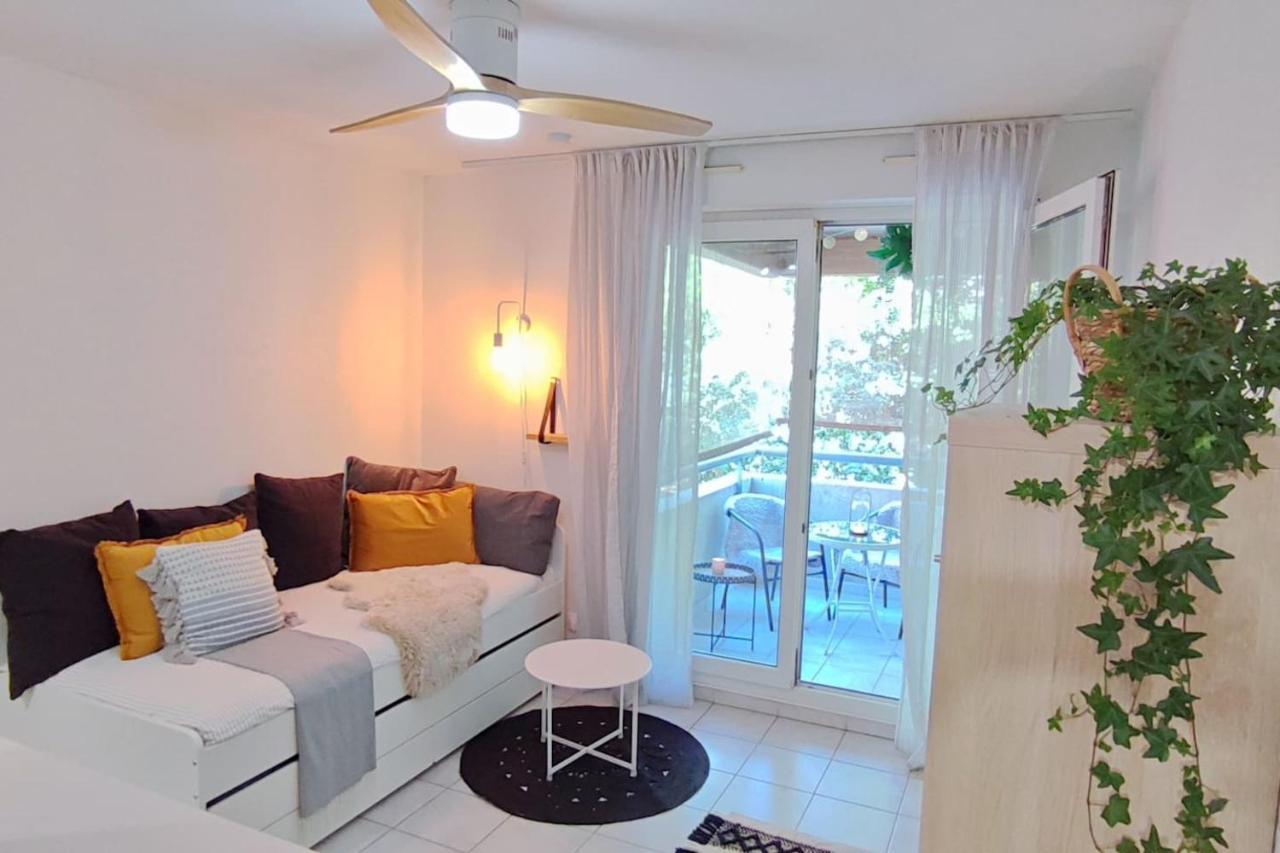 Ravas Studio Climatise Terrasse Proche Commerces Montpellier Buitenkant foto